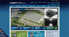 Desktop Screenshot of host-it.co.uk