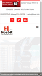 Mobile Screenshot of host-it.ie