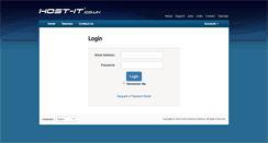 Desktop Screenshot of portal.host-it.co.uk