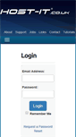Mobile Screenshot of portal.host-it.co.uk